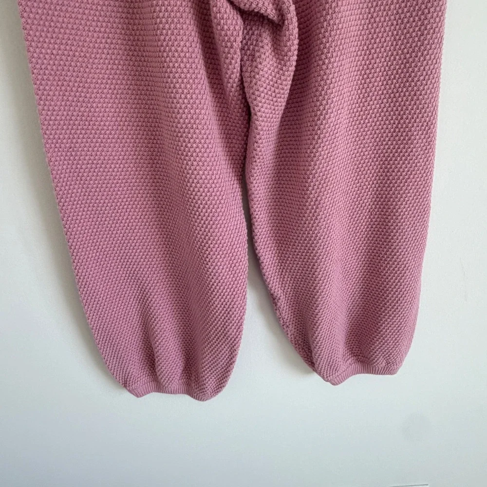 Free People Beach Hailee Pink Cotton Pants Size Medium